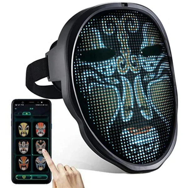 Smart Carnival LED Face Mask