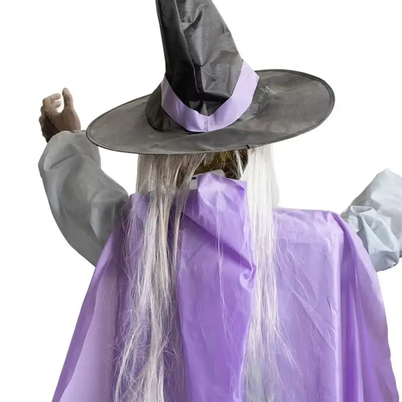 Halloween Hovering Witch Prop