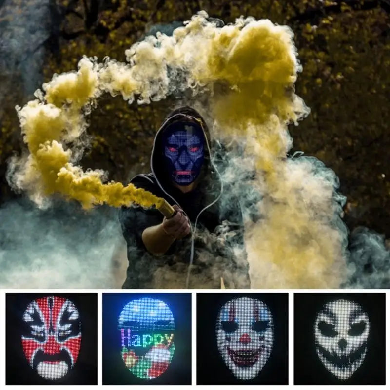 Smart Carnival LED Face Mask