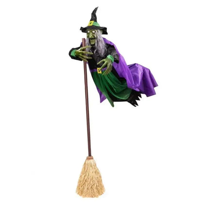 Halloween Hovering Witch Prop